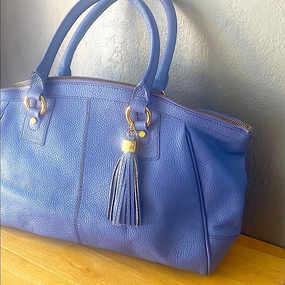 Rare Vintage Prix de Dressage Blue Handbag AAA condition - Picture 2 of 10